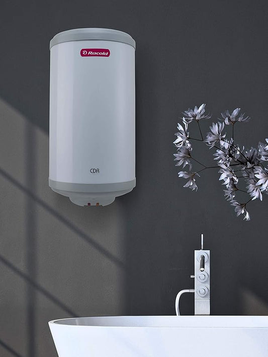 Racold CDR DLX 15V 2KW, 15 Ltrs Vertical Storage, Wall Mounting Water Heater Geyser|White