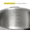 Meyer Presta Tri-Ply Stainless Steel Pressure Cooker 1.0L | Induction & Gas Compatible | ISI Certified | Outer Lid | 5 Years Warranty