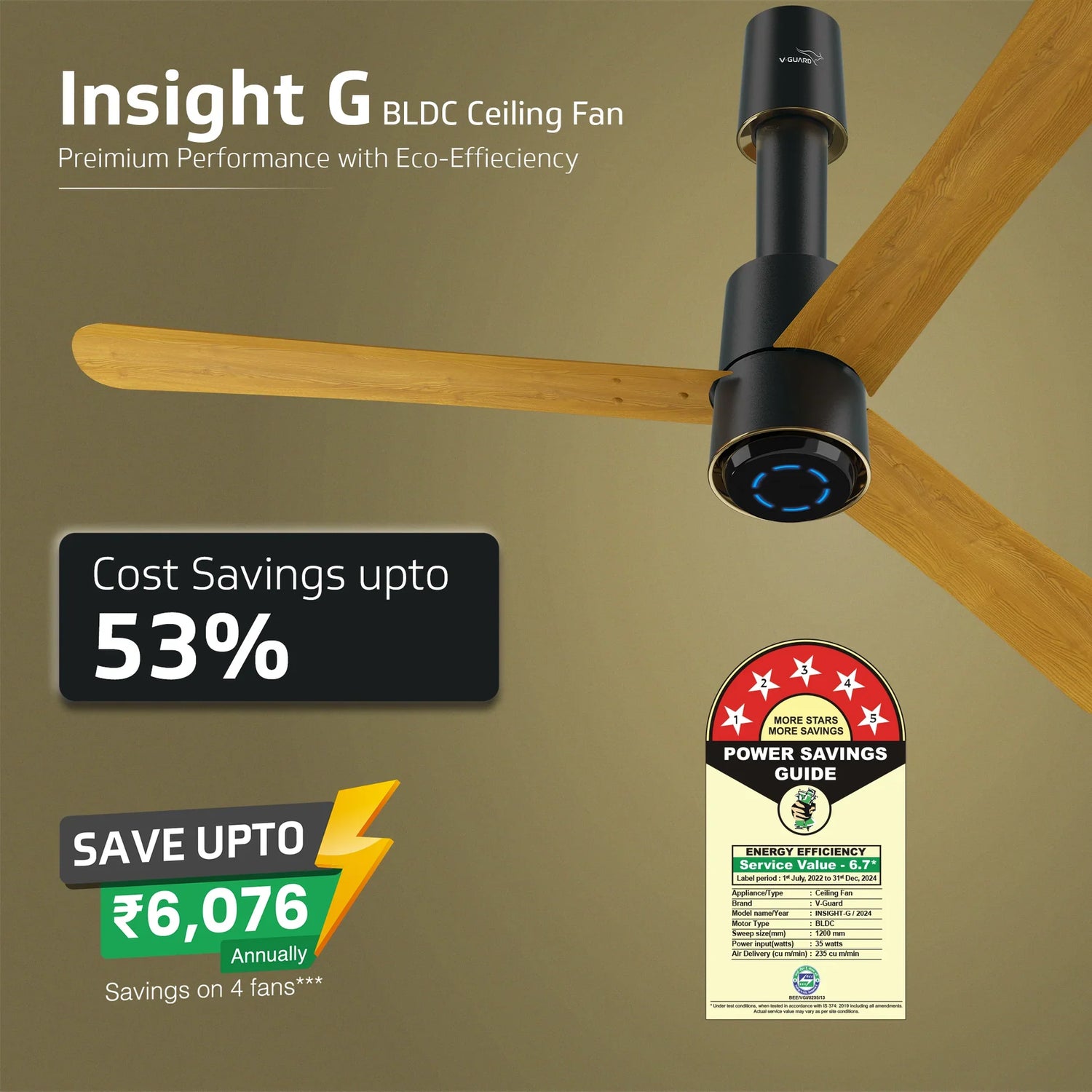 BLDC CEILING FAN