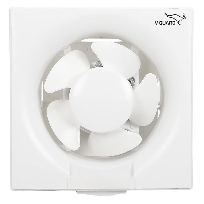 V-GUARD TIDALAIR SHUTTER TYPE EXHAUST FAN 8" (FOR 9.5"X9.5" CUTTING)