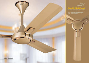 V-GUARD Glado Prime VX Ceiling Fan Oro Impact