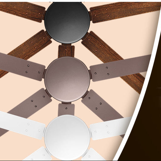 RR Signature Aethar Flow 52"High Air Delivery Ceiling Fan with 7 Blades, Low Noise, 16 Pole 40% More Copper Motor (Mahogany), 5 Year Warranty, Free Installation