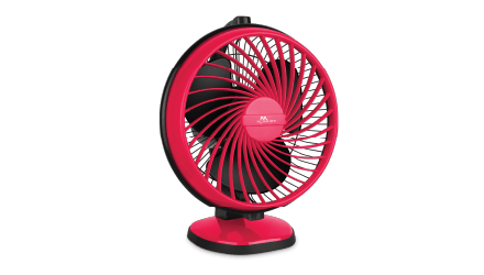 RR Signature Buddy Hush Silent 230 mm Table and Wall Mountable Best for Home and Office Use, (3 Year Manufacturer Warranty, Playful Pink)