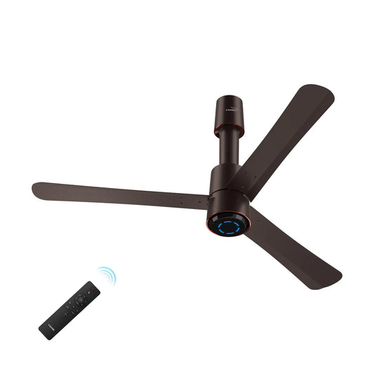 V-GUARD Insight-G Premium Decorative BLDC Fan Elegance Brown Matt