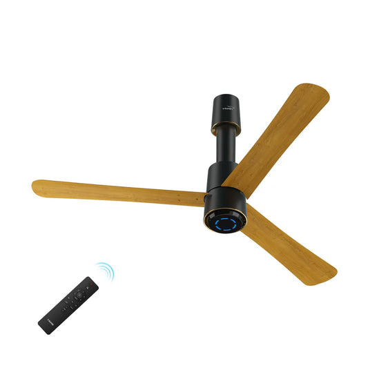 V-GUARD Insight-G Premium Decorative BLDC Choco Gold Wood