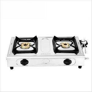 UCOOK JUNTO Basic CS1002 2B Series 2 Burners Gas Stove Stainless Steel Cooktop