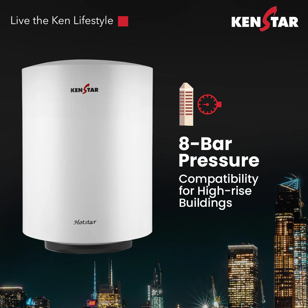 HOTSTAR 15L Water Heater |2 Years Warranty|5 Years Warranty on Tank