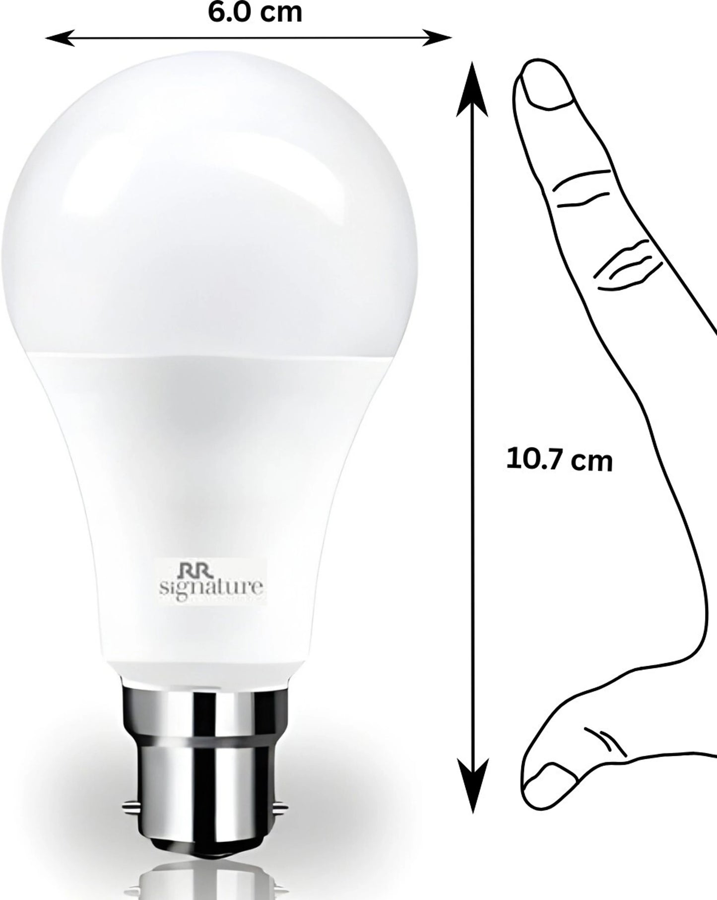 RR Signature 10 W Basic Standard B22 LED Bulb