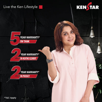 HOTSTAR 15L Water Heater |2 Years Warranty|5 Years Warranty on Tank