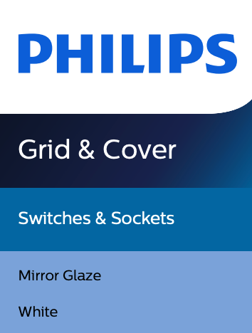 Philips Mirror Glaze range provides glassy finish plates for superior look|White|Grey