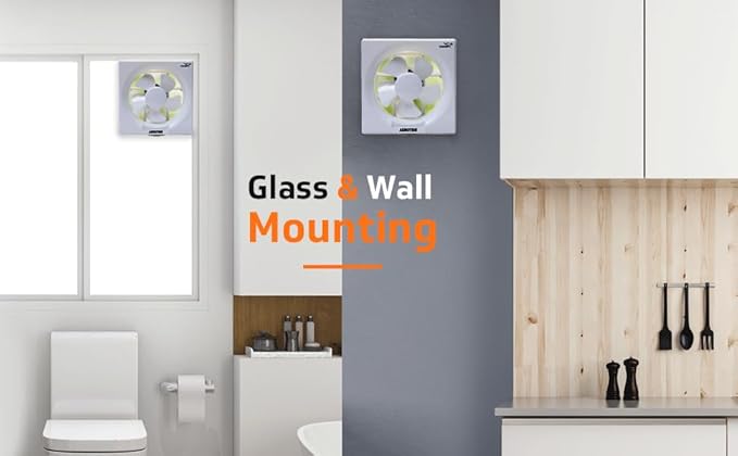 V-GUARD TIDALAIR SHUTTER TYPE 10-inch for 11.5x11.5 Inches Cutting (White)