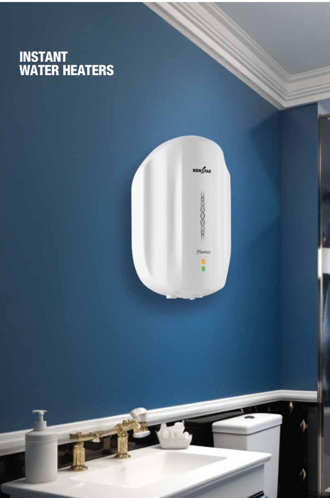 KENSTAR Fluence 5.9 Ltr. Instant Water Heater|2 Years Warranty Product| 5 Years Warranty on Tank
