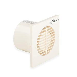 RR Signature Vento Axial 100 MM Exhaust Fan for Bathroom, Kitchen, and Office, Noiseless, Guard, and Anti-Rust Body (White), 3 Year Warranty