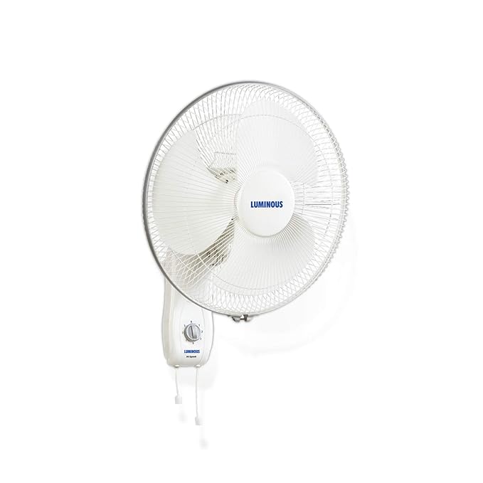 RR Signature Mojo Plus 400 mm NS Wall Fan 1350 RPM for Home and Office with ABS Blades, Easy Tilting Mechanism and Thermal Overload Protection 3 Years Warranty (White)