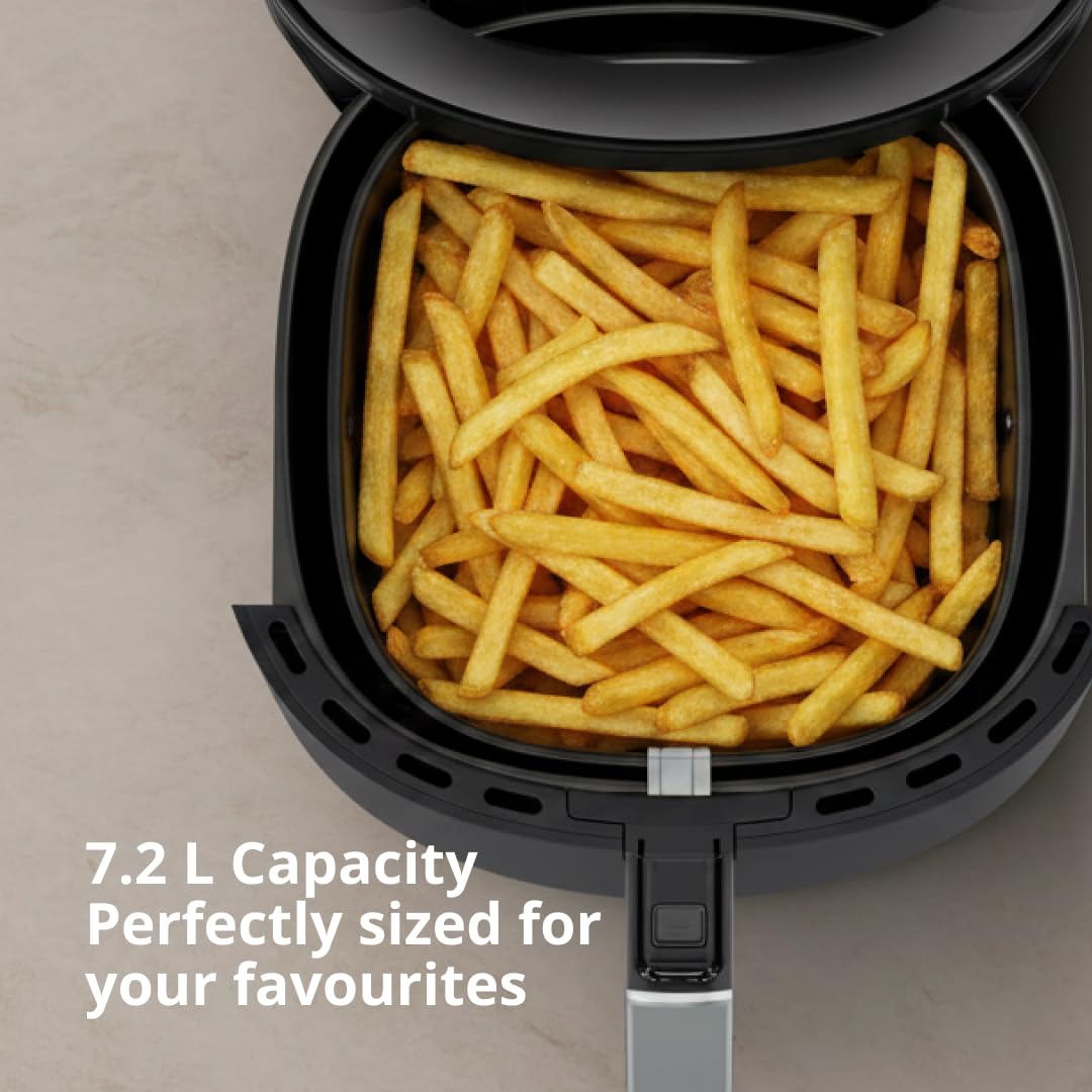 Philips Air Fryer Oven NA342/00, 7.2L with Cooking Window & 100% Food Safe