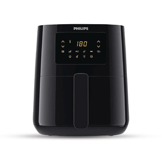 PHILIPS Digital Airfryer HD9252/90 with Touch Panel, 4.1 Litre, Large