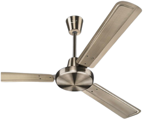 V-Guard VAJRA DX ( 48") 1200 mm Anti Dust 3 Blade Ceiling Fan (Antique Brass, Pack of 1)
