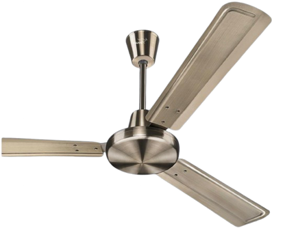 V-Guard VAJRA DX ( 48") 1200 mm Anti Dust 3 Blade Ceiling Fan (Antique Brass, Pack of 1)