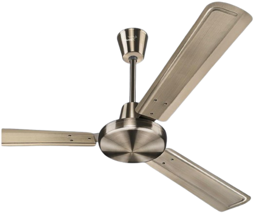 V-Guard VAJRA DX ( 48") 1200 mm Anti Dust 3 Blade Ceiling Fan (Antique Brass, Pack of 1)