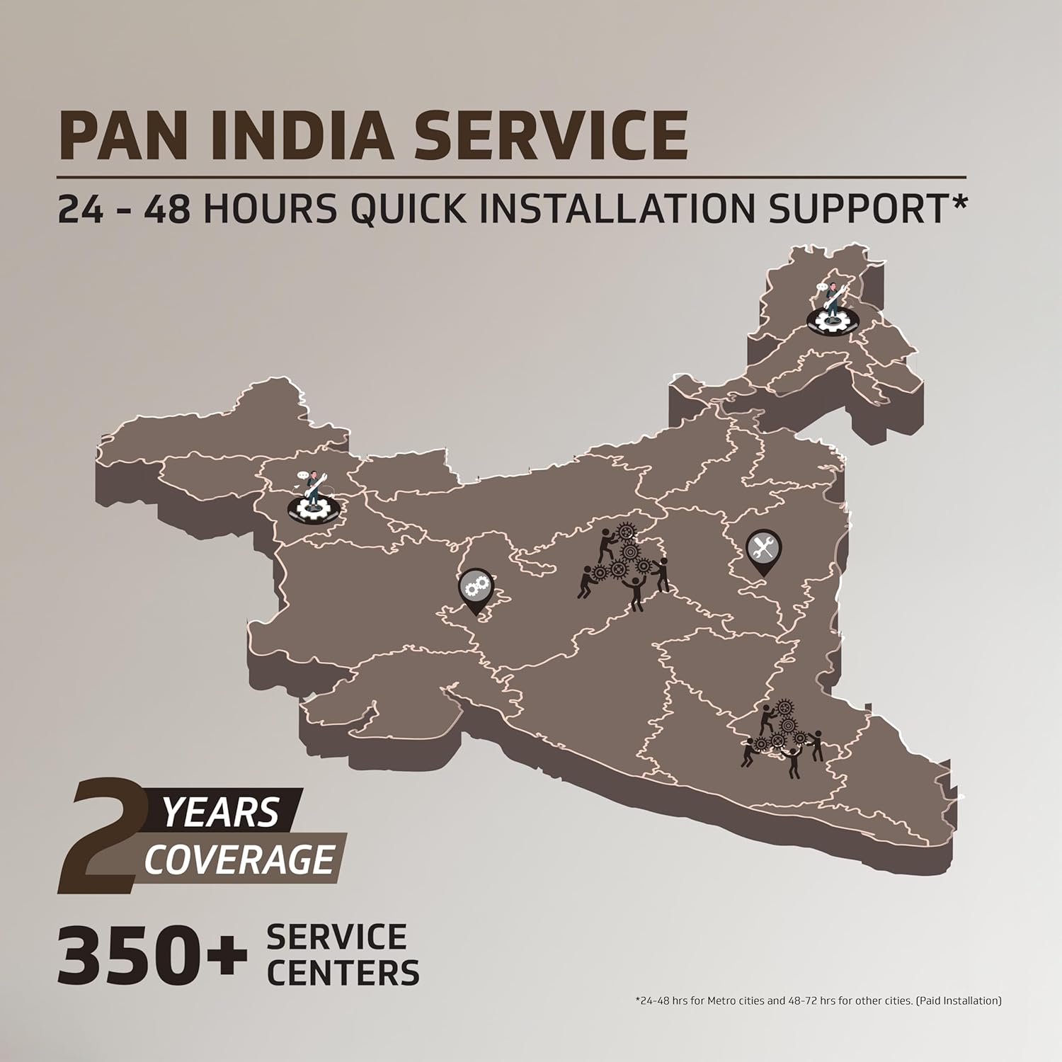 V-GUARD Insight-G Premium Decorative BLDC Fan Elegance Brown Matt